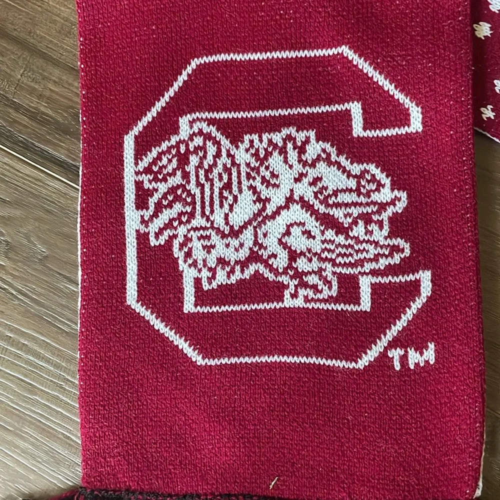 University of South Carolina Gamecocks knit neck scarf